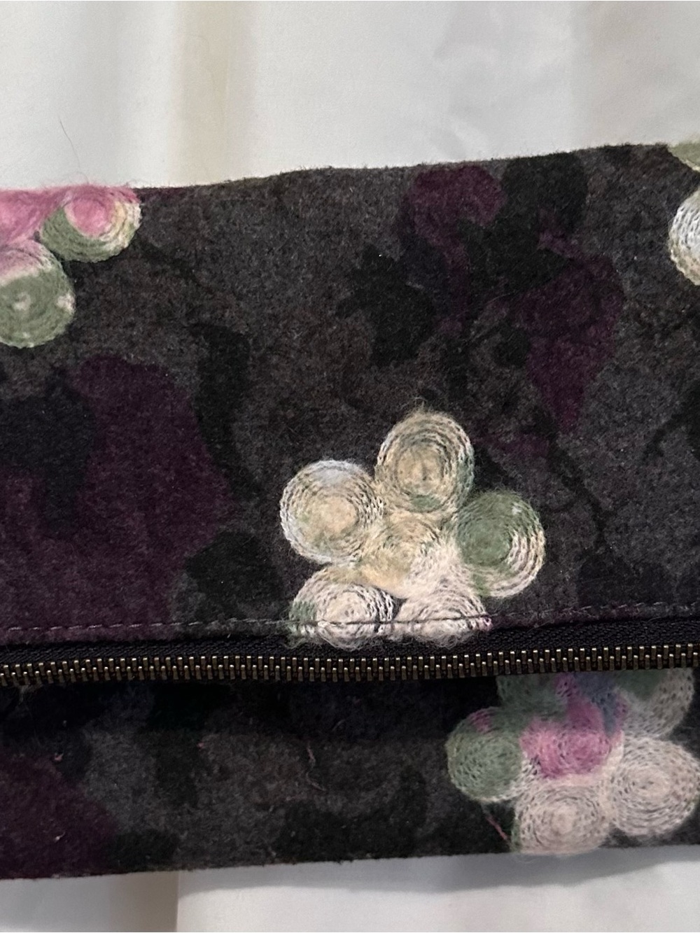 Deux Lux Felt Folder Clutch Crossbody